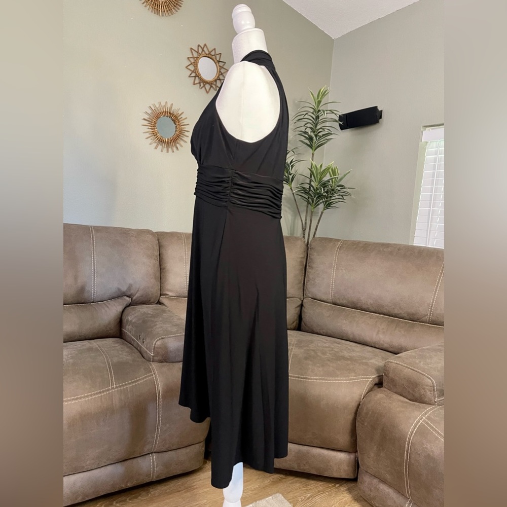 NWT Little Black Dress by Anne Klein Sz 6 Summer LBD Formal Event Party Resort - Picture 5 of 12
